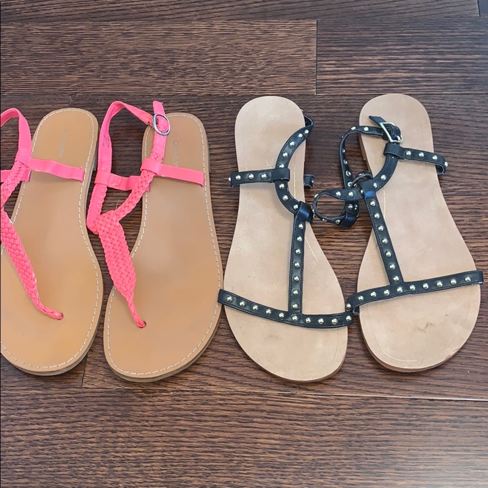 Adorable thong sandals for summer size 10 EUC